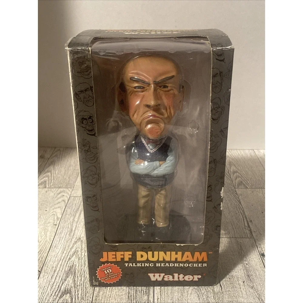 Jeff Dunham Walter Talking Headknocker Bobblehead OPEN BOX NEW BATTERIES